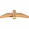 Ekena Millwork Bellingham Timber Gable Bracket, Western Red Cedar, 48"W x 16"H x 5 1/2"D x 5 1/2"F, 8/12 Pitch GBW048X16X0606BEL00SWR - alternate 4
